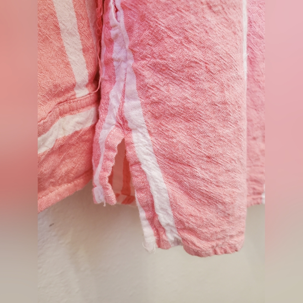 Denim & Co. Striped Yarn Dyed Woven Top - Picture 5 of 14